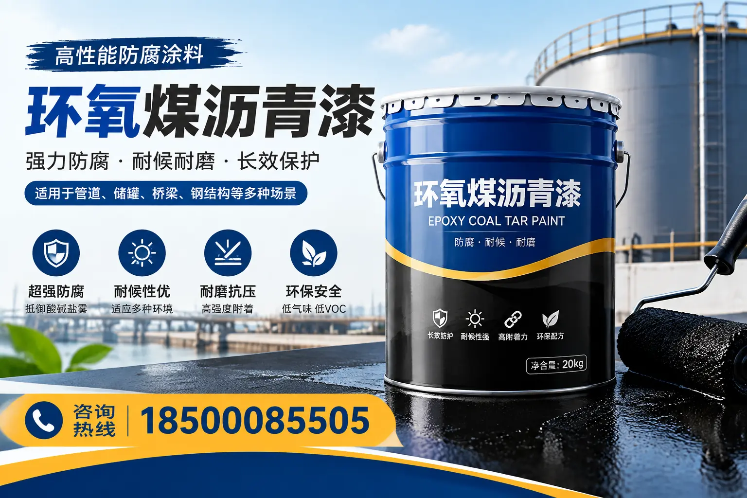 环氧煤沥青漆的施工步骤详解，蚌埠装修必备知识